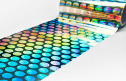 Holographic effects can increase the tamper-proofing of drug packaging. Photo: Schur Flexibles Group